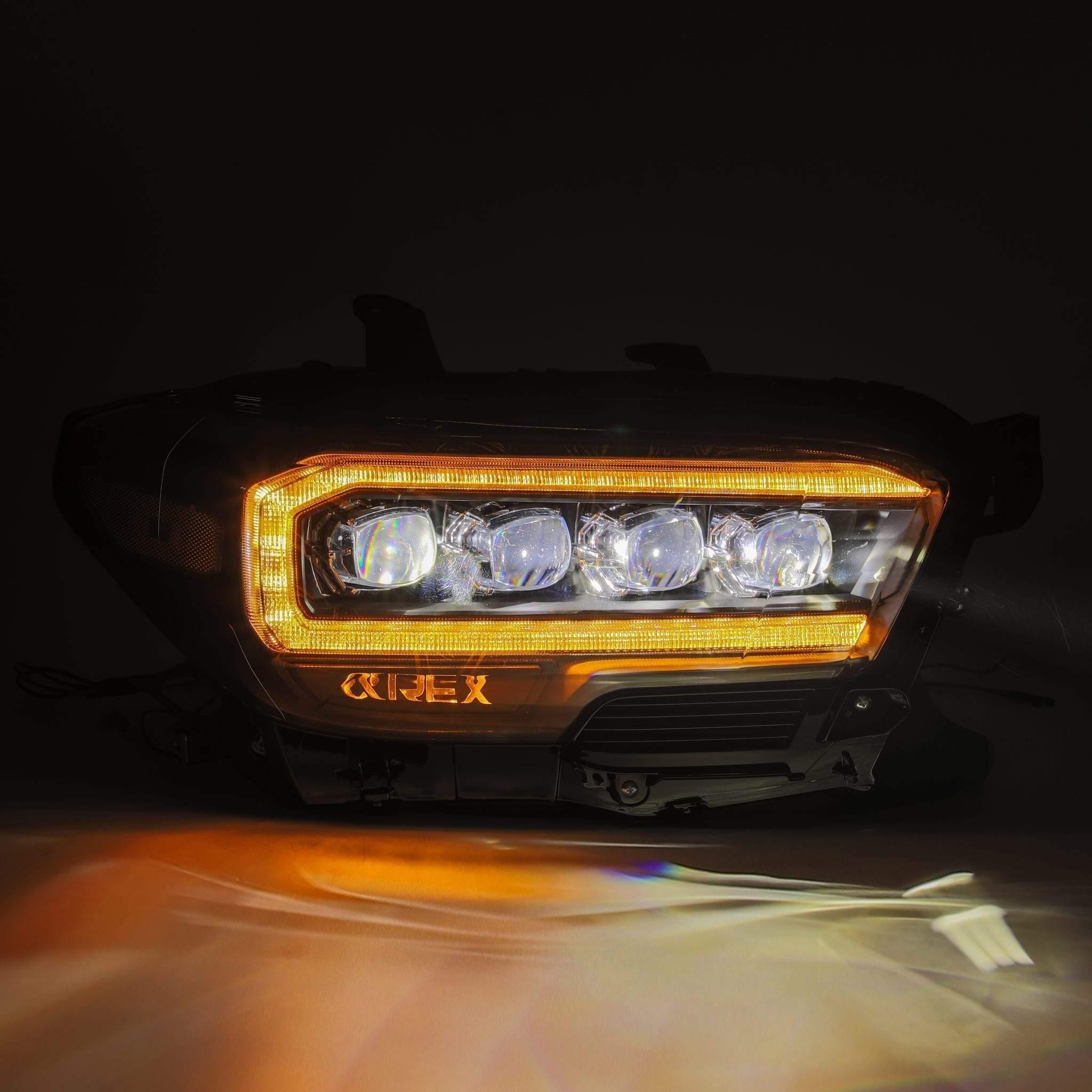 AlphaRex NOVA-Series LED Projector Headlights Chrome 2016+ Toyota Tacoma - Yota Nation